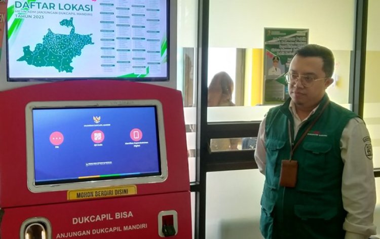 Mesin ADM Disdukcapil Kabupaten Bandung Permudah Warga di 120 Desa Dapatkan Pelayanan Administrasi Kependudukan