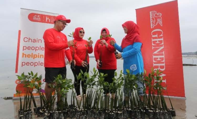 Inisiatif Plan and Plant, Generali Indonesia Luncurkan Donasi Pohon Mangrove untuk Setiap Polis