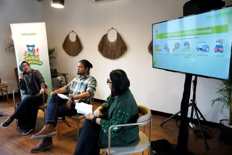 Foto: Workshop Tokopedia Dukung UMKM Lokal Bandung Lestarikan Teh Asli Indonesia