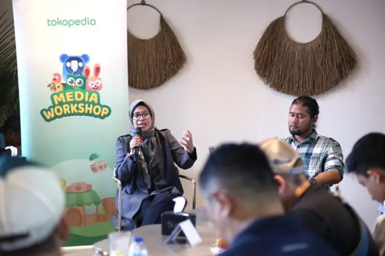 Foto: Workshop Tokopedia Dukung UMKM Lokal Bandung Lestarikan Teh Asli Indonesia