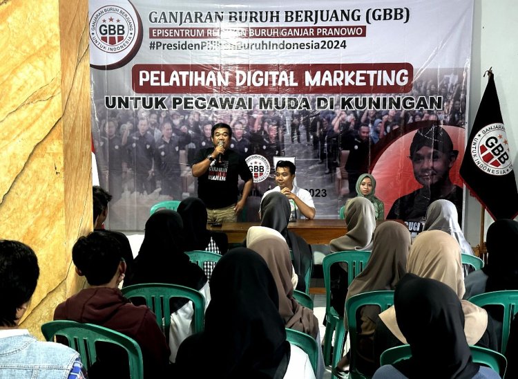 Ganjaran Buruh Adakan Pelatihan Digital Marketing Untuk Pekerja Muda di Kuningan