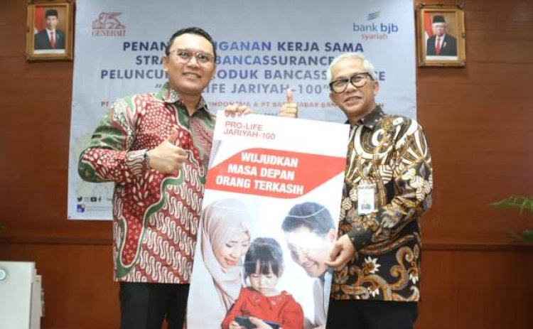 Bidik Pasar Asuransi Syariah, bank bjb syariah Gandeng Generali Indonesia