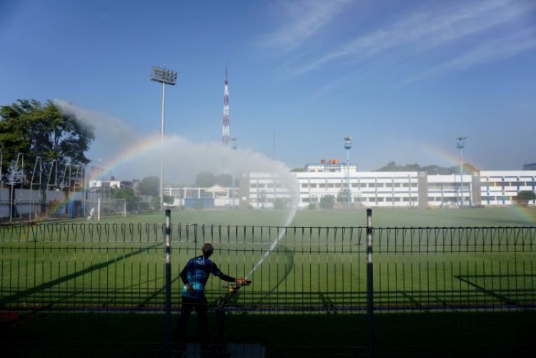 FOTO : Stadion Sidolig Bandung Diajukan Menjadi Venue Latihan Piala Dunia