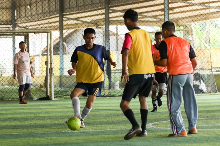 Pandawa Ganjar Ajak Pemuda Hindari Kenakalan Lewat Turnamen Futsal di Bekasi