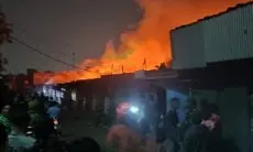 Polisi Segera Selidiki Penyebab Kebakaran Pasar Sadang Serang