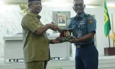 Sebanyak 40 Pengawas Mabes TNi AL Study Lapangan ke Pemkab Bogor