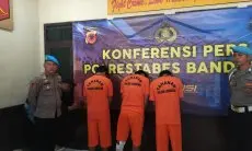 Biasanya Lolos Dari Kejaran Polisi, Komplotan Curanmor Akhirnya Kena Ciduk