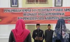 Mendapatkan Izin dari Kemendagri, Bupati Imron Lantik Dua Pejabat Disdukcapil