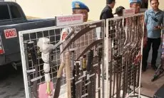Polresta Bogor Kota Amankan Belasan Pelajar yang Bawa Senjata Tajam  saat Tawuran