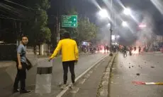 DAGO Mencekam, Semalam Warga  vs Polisi Bentrok  Dekat Terminal