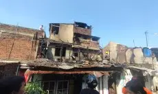 Enam Rumah Terbakar di Kawasan Gudang Selatan