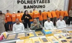 16 Orang Diamankan Polrestabes Bandung Terkait Narkotika di Kota Bandung