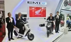 AHM Perkenalkan Sepeda Motor Listrik Honda EM1 di GIIAS 2023