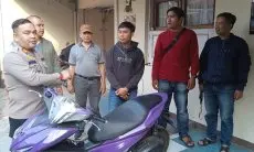Dicuri Teman Sendiri, Fajar Sumringah Motornya Ditemukan Polsek Andir