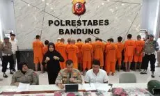Puluhan Pelaku Curanmor dan Kejahatan Jalanan Diringkus Polrestabes Bandung