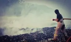 Hindari Dampak Negatif Asap Kebakaran TPA Sarimukti, Siswa di Tujuh Sekolah Menggelar KBM Secara Daring