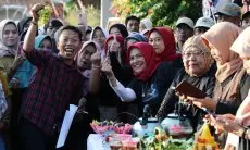 Ganjar Muda Padjajaran Meriahkan Kampung Kreatif Lomba Kreasi Makanan dan Hiburan Rakyat di Garut
