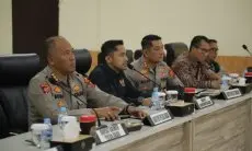 Ringankan Beban Masyarakat Terdampak Kebakaran TPA Sarimukti, Polres Cimahi Dirikan Posko Penanggulangan Bencana Alam