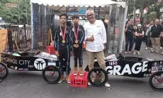 Tim Grage Juara Umum Ajang Lomba Kereta Peti Sabun 2023 di Bandung