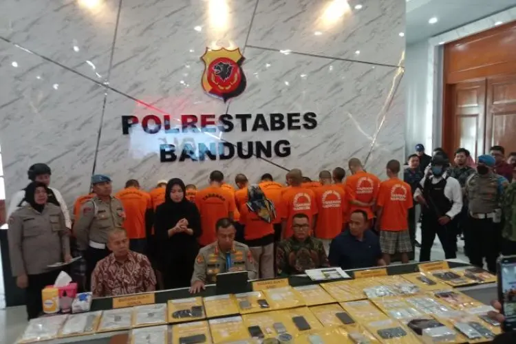 Ops Antik Lodaya 2023 di Bandung, Belasan Kasus Narkotika Terungkap