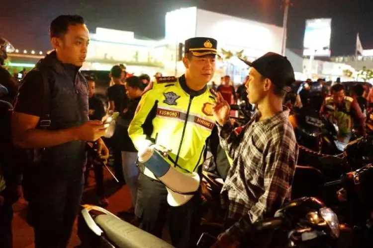 50 Sepeda Motor Dengan Knalpot Bising Diboyong Ke Mapolresta Bandung