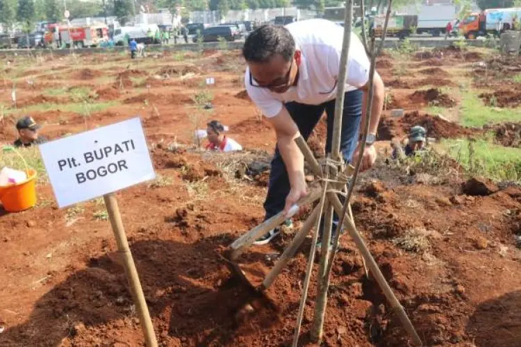 Hutan Kota Pakansari Cibinong Selamatkan Aset Pemkab Bogor