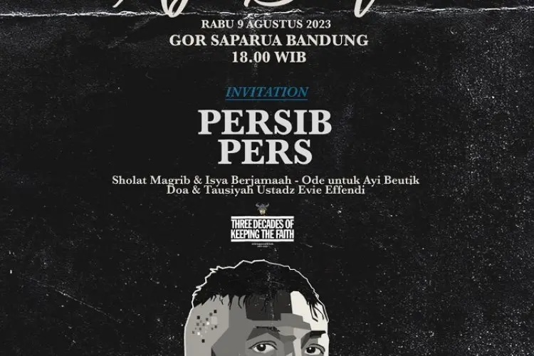 Viking Persib Club Gelar Haul Ayi Beutik ke-9 di Saparua