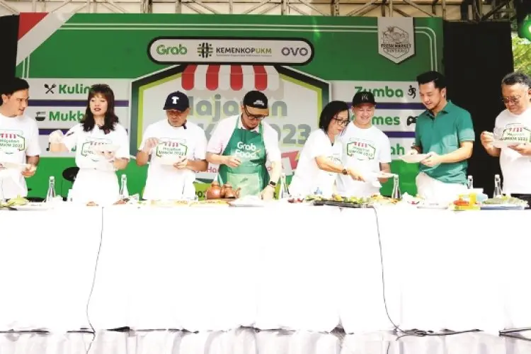 UMKM Gabung Grab dan Ovo, Satu Juta Lowongan Kerja Tercipta