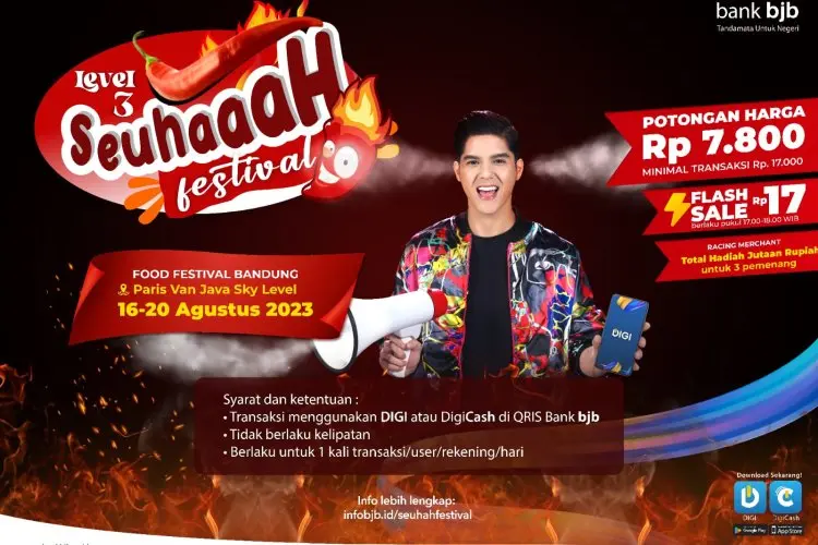 Menikmati Keseruan Seuhahhh Festival dengan Banyak Promo dari bank bjb