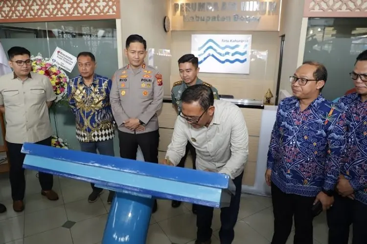 Iwan Setiawan Resmikan Taktis, Pelayanan Tirta Kahuripan Kini Transformasi Digital
