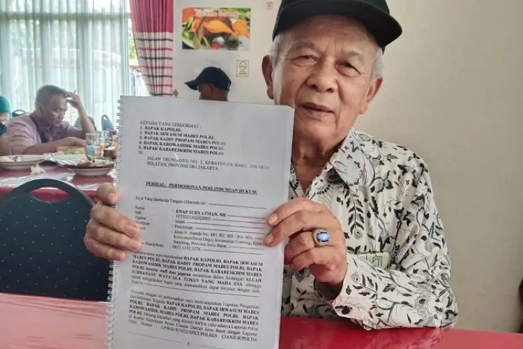 Dilaporkan ke Polisi, Kakek 82 Tahun Asal Cianjur Minta Perlindungan Kapolri