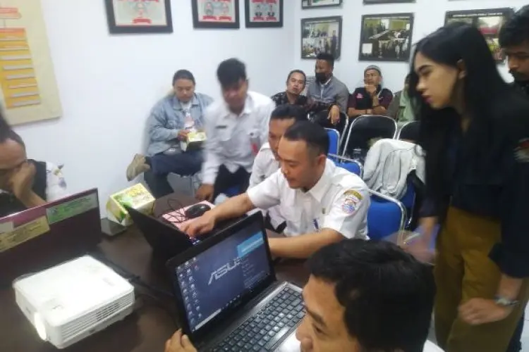 Tertibkan Proses Penginputan Keuangan, KPU Kota Cimahi Berikan Bimtek Aplikasi SITAB kepada PPK dan PPS