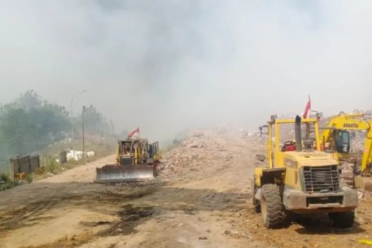 Cegah Kebakaran di TPA Cipayung, DLH Depok Perketat Pengawasan