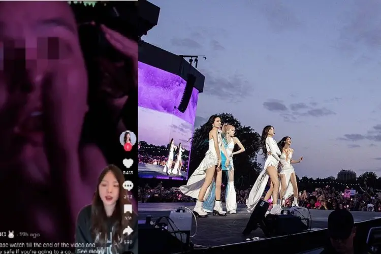 Buat Resah, Seorang Pria Menyerang Penonton lain di Konser Encore BLACKPINK di San Francisco