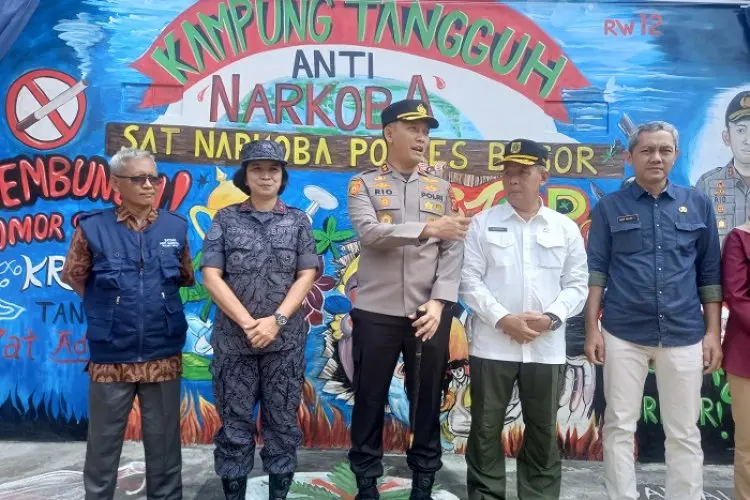 Minim Peredaran Barang Haram, Kampung Ini Jadi Kampung Tangguh Anti Narkotika