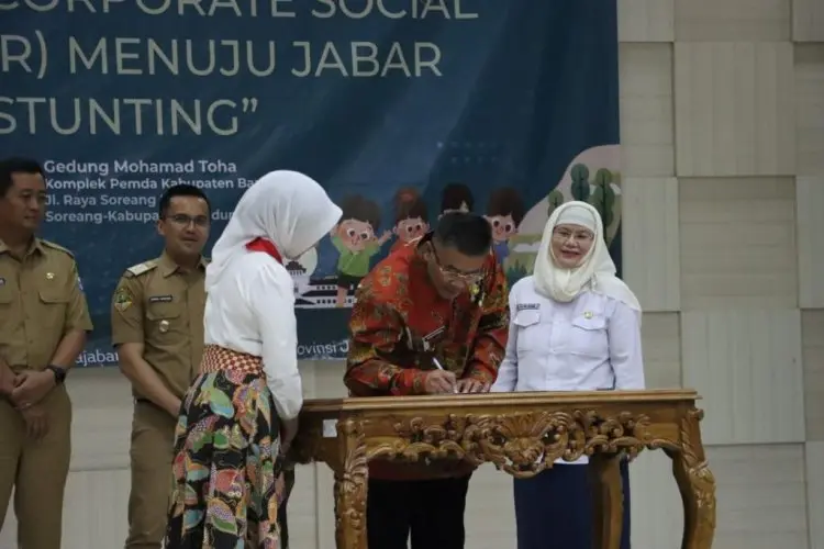 Pemkab Sumedang Teken Komitmen Dukung Zero Stunting di Jabar
