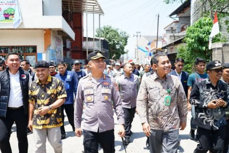 Polresta Bandung Tetapkan Kampung Tangguh Bebas Narkoba di Kampung Cipeer Desa Cingcin