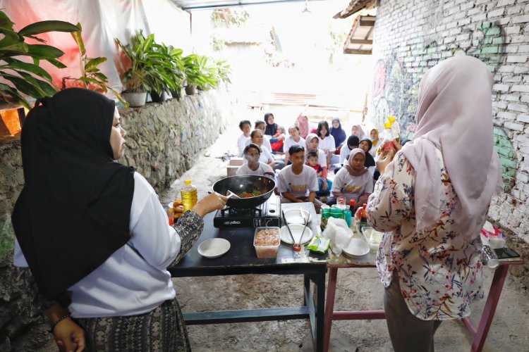 Ganjar Sejati Gelar Pelatihan Masak Japanese Food di Kabupaten Bandung