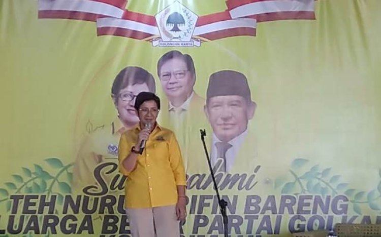 Nurul Arifin: Kader Partai Golkar Harapkan Airlangga Hartarto Maju sebagai Capres