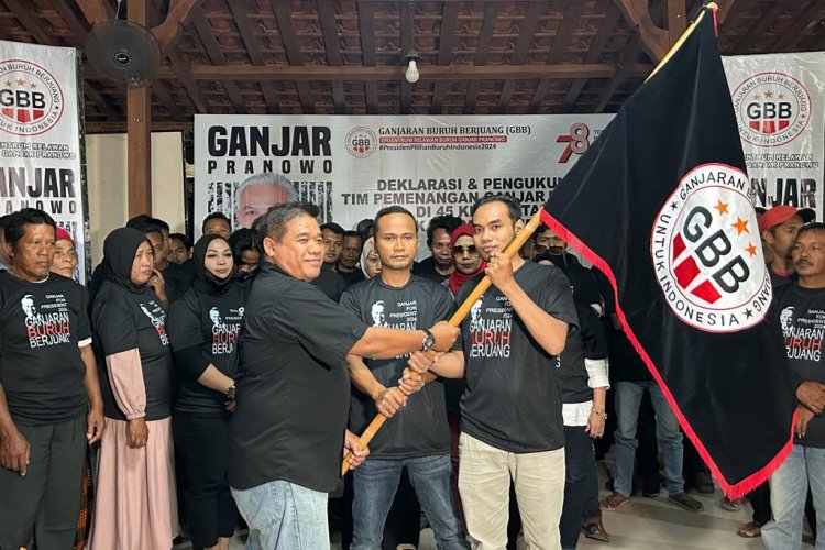 Perluas Dukungan, GBB Kukuhkan Tim Pemenangan Ganjar di 45 Kecamatan se-Kabupaten/Kota Cirebon