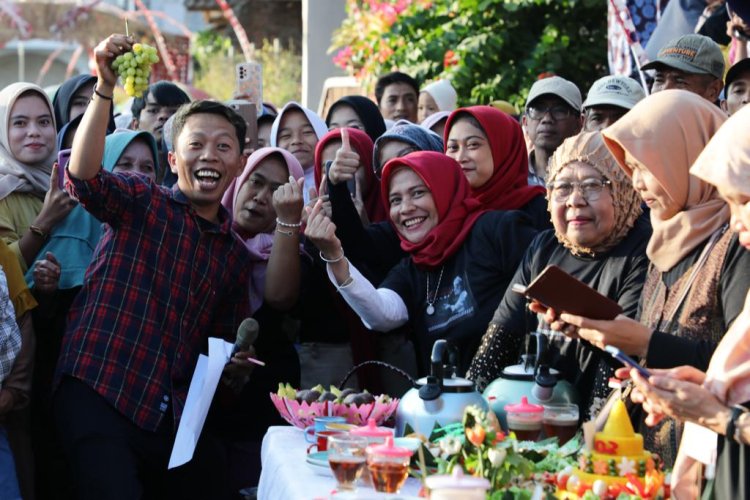 Ganjar Muda Padjajaran Meriahkan Kampung Kreatif Lomba Kreasi Makanan dan Hiburan Rakyat di Garut