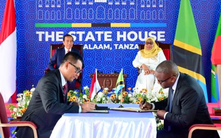 Disaksikan Presiden Jokowi, PLN Teken Kerja Sama dengan Tanesco, Kembangkan Ekosistem Ketenagalistrikan di Tanzania
