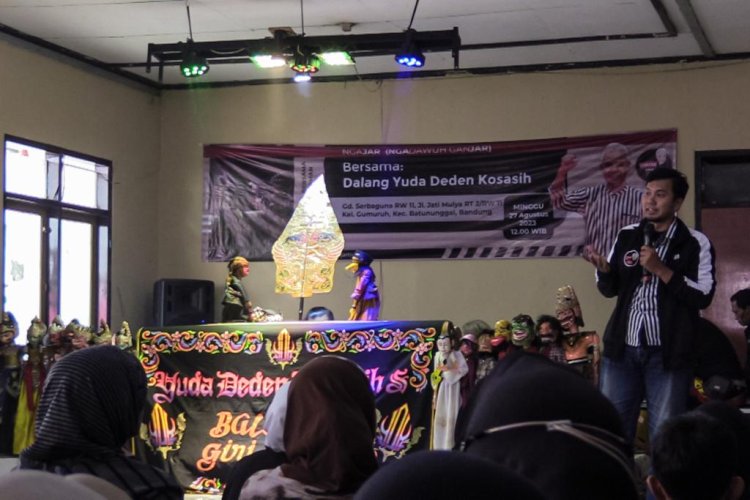 Lestarikan Budaya, Ganjartivity Melakukan Pagelaran Wayang Golek di Bandung 