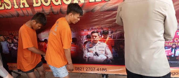 Polisi Hadiahi Timah Panas Komplotan Curanmor di Bogor