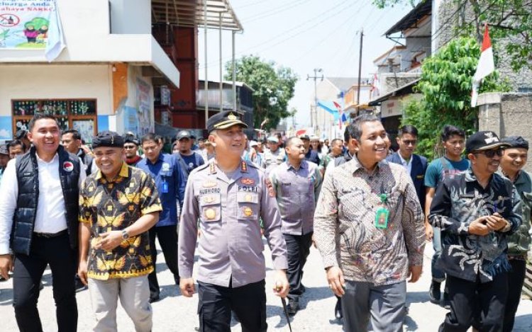 Polresta Bandung Tetapkan Kampung Tangguh Bebas Narkoba di Kampung Cipeer Desa Cingcin