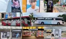 Rayakan Ulang Tahun Jungkook, ARMY Hiasi Seoul dengan Wajah Maknae BTS, dari Mulai Bus hingga Cafe