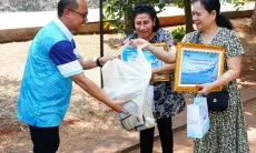 Hari Pelanggan Nasional, Perumda Air Minum Tirta Kahuripan Berikan Kejutan 