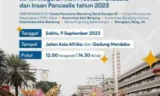Anugerah Ikon Prestasi Pancasila dan Kirab Pancasila 8-9 September, Catat Rekayasa Lalu lintas Jalan Asia Afrika 