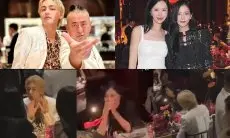 Curi Perhatian, V BTS dan Jisoo BLACKPINK Terlihat Asik Mengobrol di Sebuha Acara, Penggemar: Udah jadi Bestie