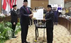 Rudy Susmanto Lantik Yopi Iskandar jadi Anggota DPRD Kabupaten Bogor PAW Rizky yang Pindah ke Partai Nasdem